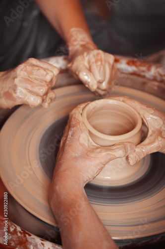 Pottery lesson