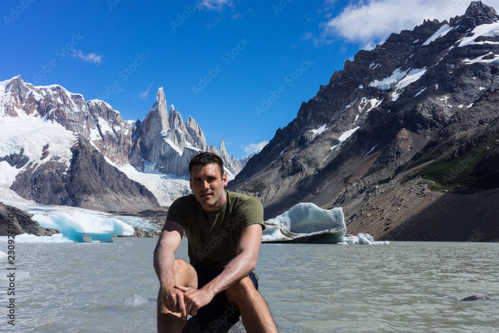 Cerro Torre & Laguna Torre, Beautiful Mountains of the Patagonia Region of Argentina