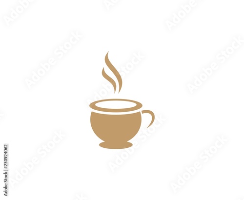 Coffee cup logo 