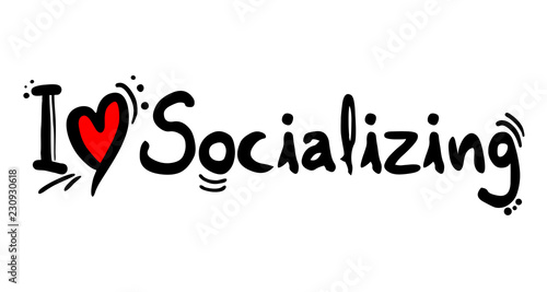 Socializing love message