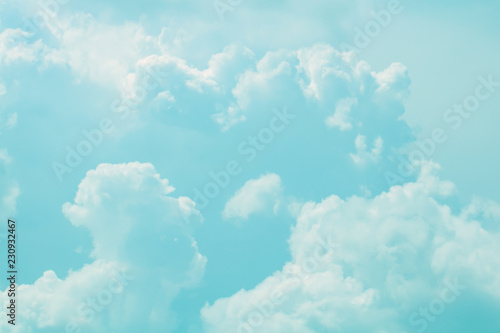 Fantasy and vintage dynamic cloud and sky with grunge texture for background Abstract,postcard nature art style,soft and blur focus. © Chunnapa