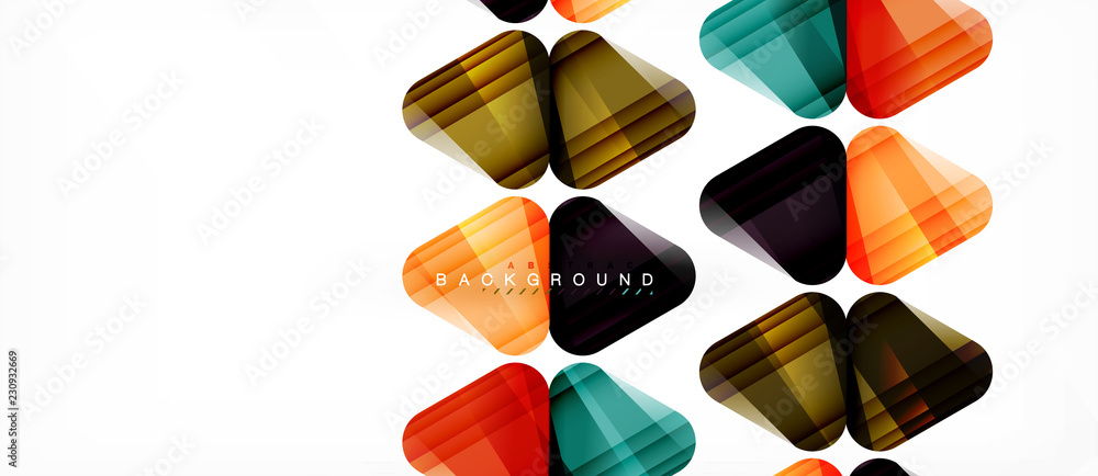 Geometric abstract background, triangles Geometric abstract background, triangles