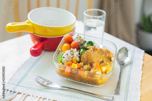 Curry Chicken Lunch Box