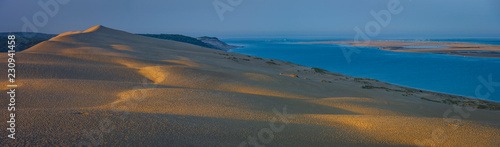 Dune of Pilate, France. the largest sandy desert in Europe
