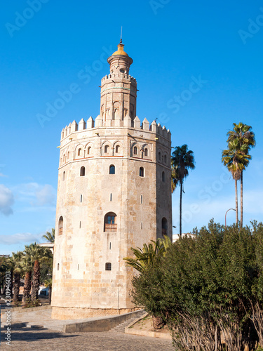 Tower of gold in Seville