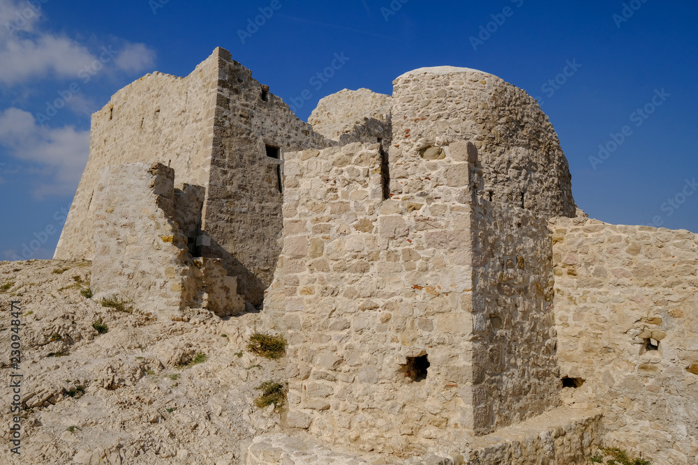 Old fortress Fortica on Pag island
