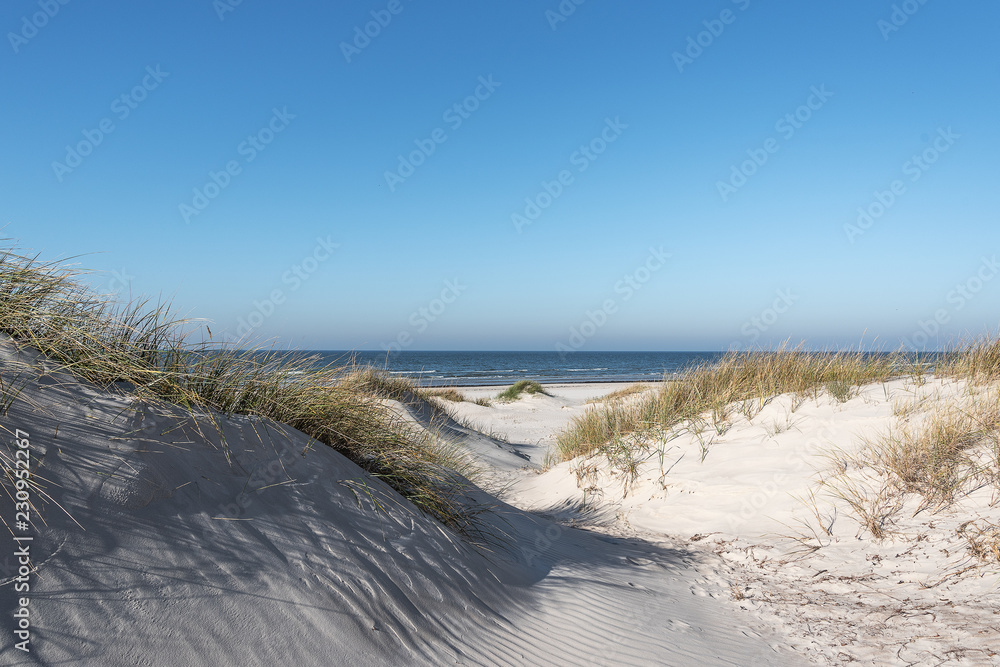 Sandy dunes by Baltic sea, Liepaja, Latvia. Sandy dunes by Baltic sea, Liepaja, Latvia.