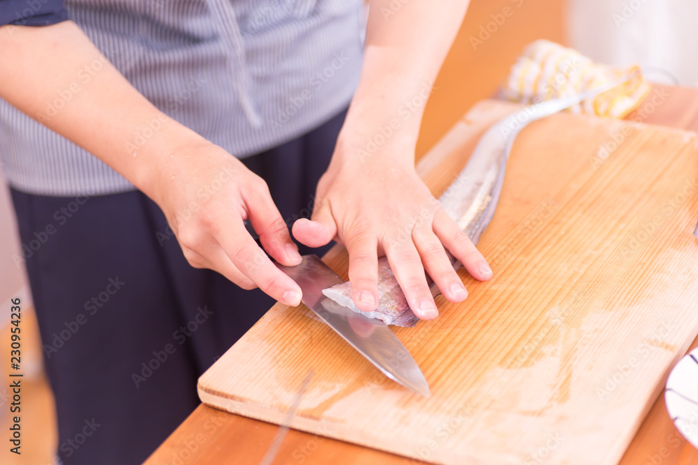 魚を捌く 魚を捌く
