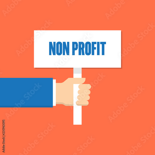 NON PROFIT MEGAPHONE LINE FLAT
