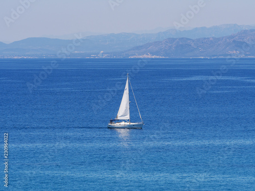 Yacht trip near Salou, Catalonia