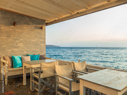 coffee place  Lounge by the sea photo