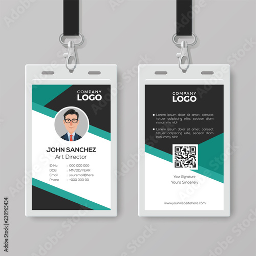 Professional ID Card Template