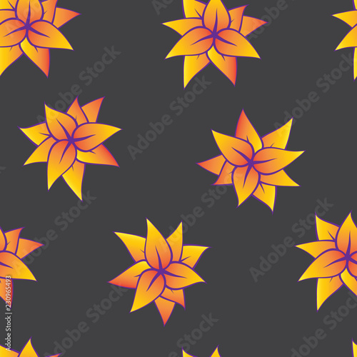 textile Seamless background of leaves