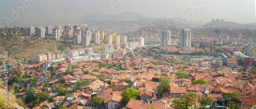 Panoramic View of Ankara - Turkey photo