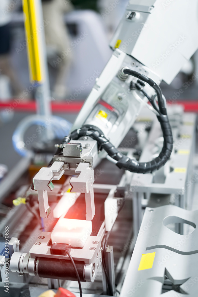 Robotic and Automation system control application on automate robot arm