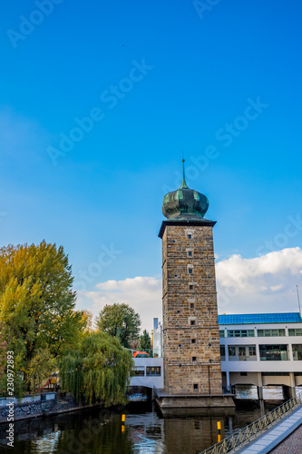 Le Château d'eau de sitkov à Prague photo