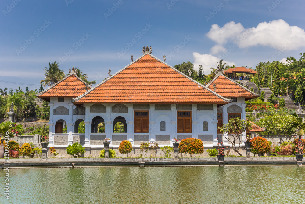 Fototapeta premium Taman Ujung Soekasada water palace on Bali, Indonesia