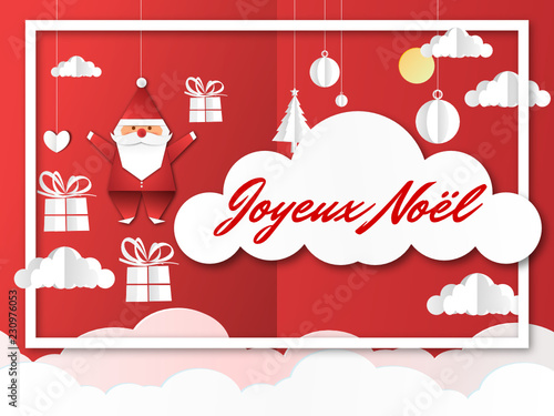 joyeux noël - merry christmas - père noël - santa claus