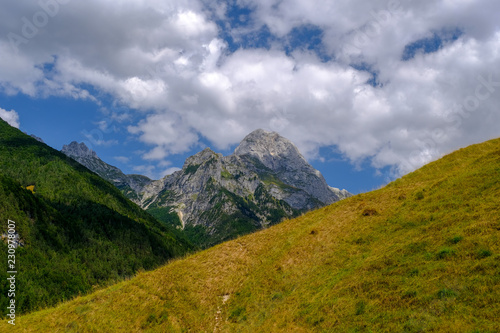 Mangart mountain in Slovenia