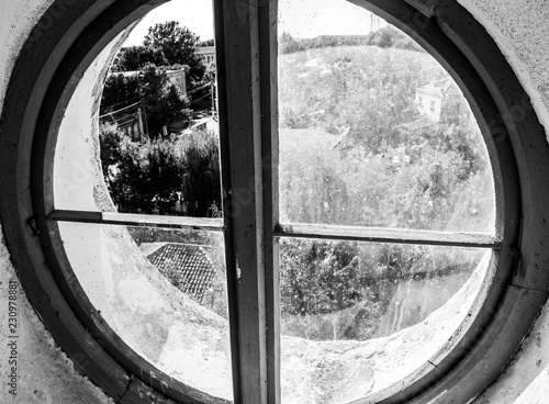 Sulina - window tower view