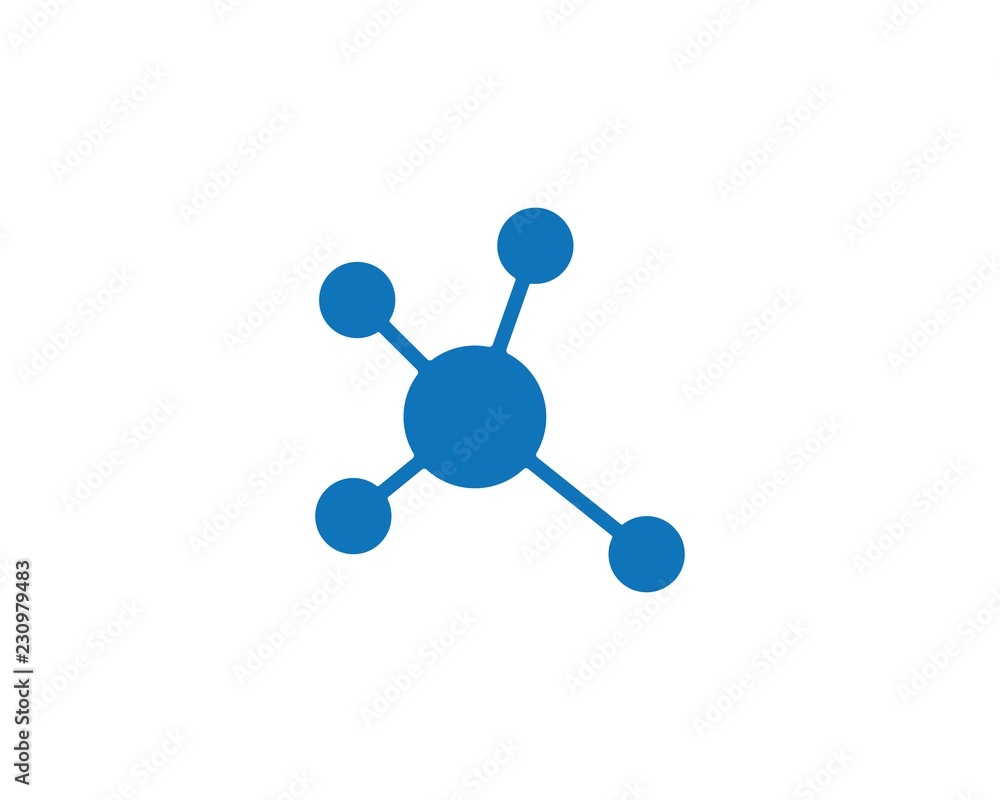 molecule logo icon vector design molecule logo icon vector design