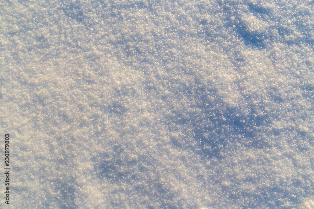 Snow at sunrise as an abstract background Snow at sunrise as an abstract background