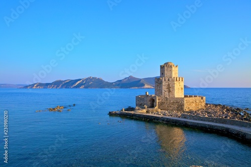 The Castle at Methoni, Messinia, The Peloponnese, Greece,  Europe photo