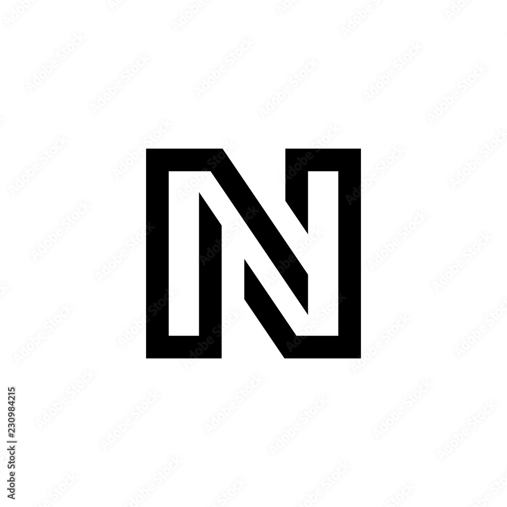 Letter N logo. Icon design. Template elements - vector sign Letter N logo. Icon design. Template elements - vector sign