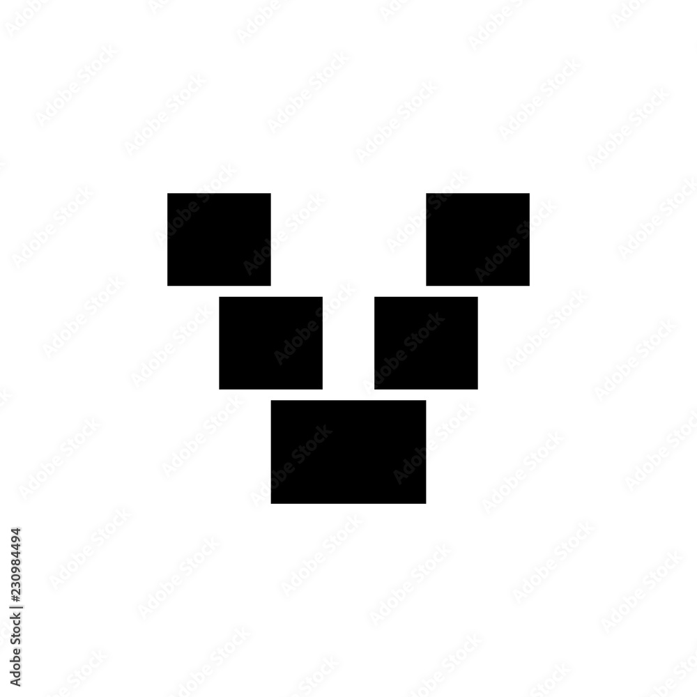 Letter V logo. Icon design. Template elements - vector sign Letter V logo. Icon design. Template elements - vector sign