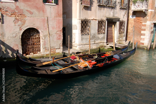 Gondola on Venice Canal