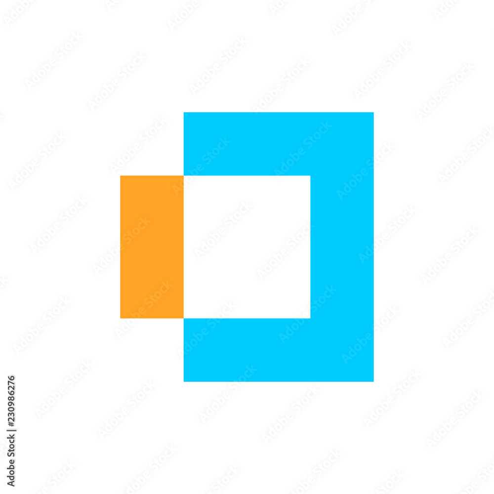Letter D logo. Icon design. Template elements - vector sign Letter D logo. Icon design. Template elements - vector sign