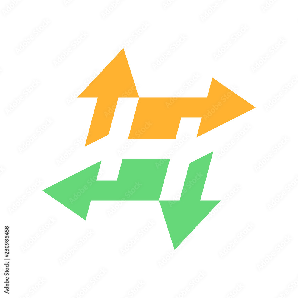 Letter H logo. Icon design. Template elements - vector sign Letter H logo. Icon design. Template elements - vector sign