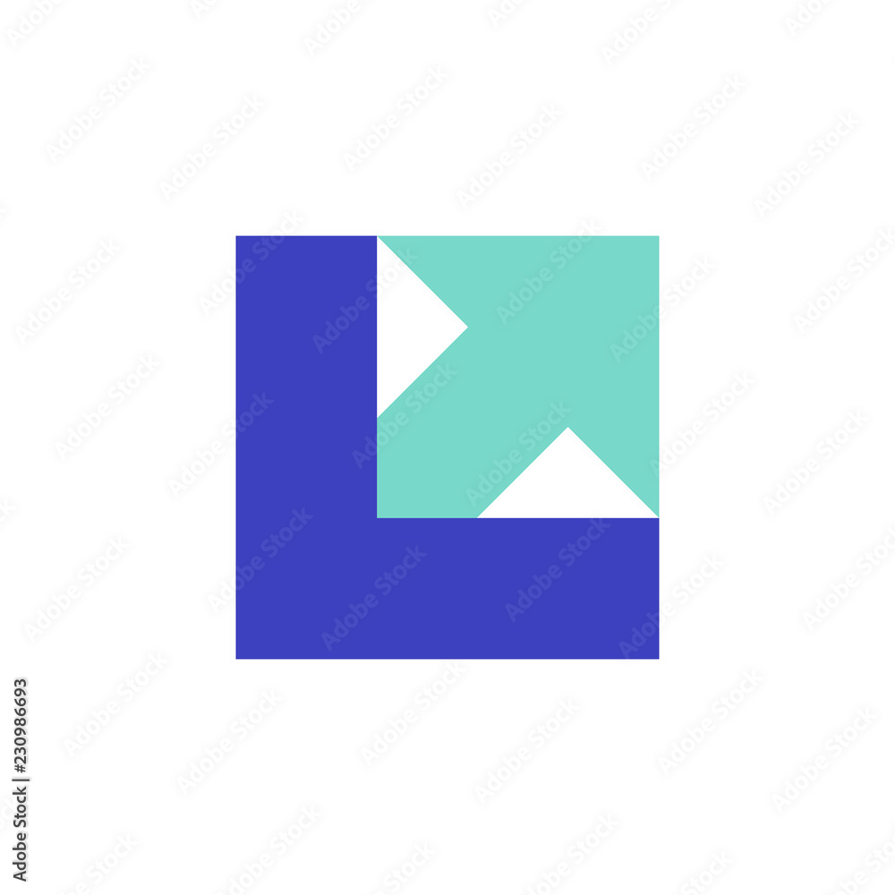 Letter L logo. Icon design. Template elements - vector sign Letter L logo. Icon design. Template elements - vector sign