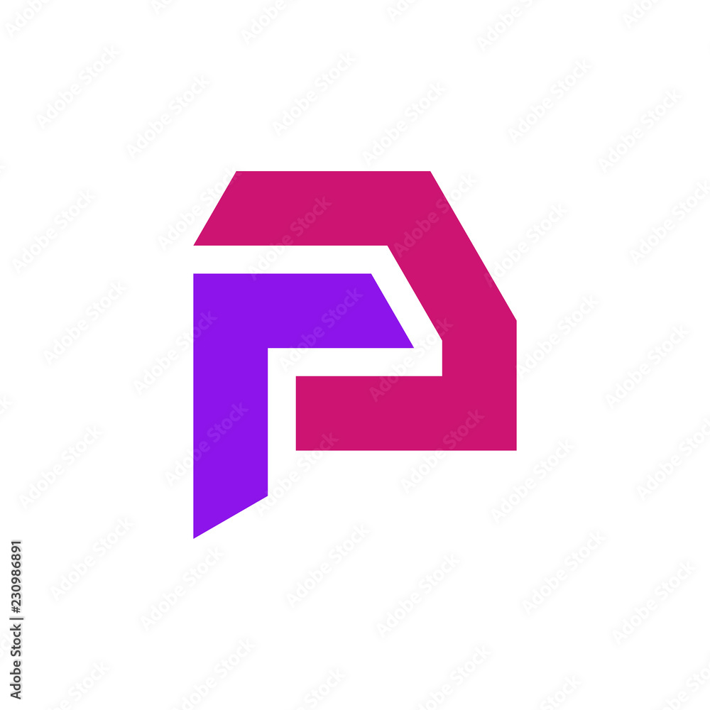 Letter P logo. Icon design. Template elements - vector sign Letter P logo. Icon design. Template elements - vector sign