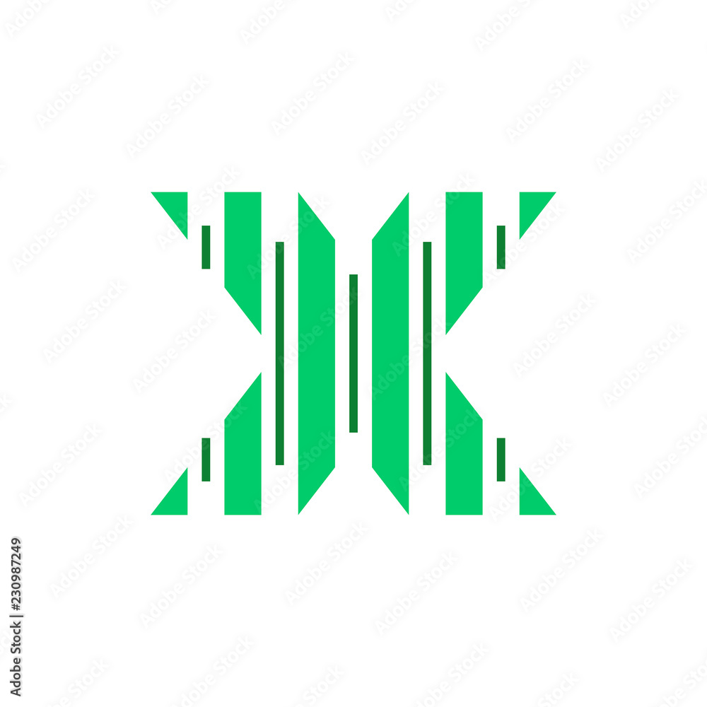 Letter X logo. Icon design. Template elements - vector sign Letter X logo. Icon design. Template elements - vector sign