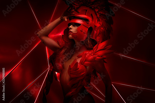 Red future, Roman warrior w...