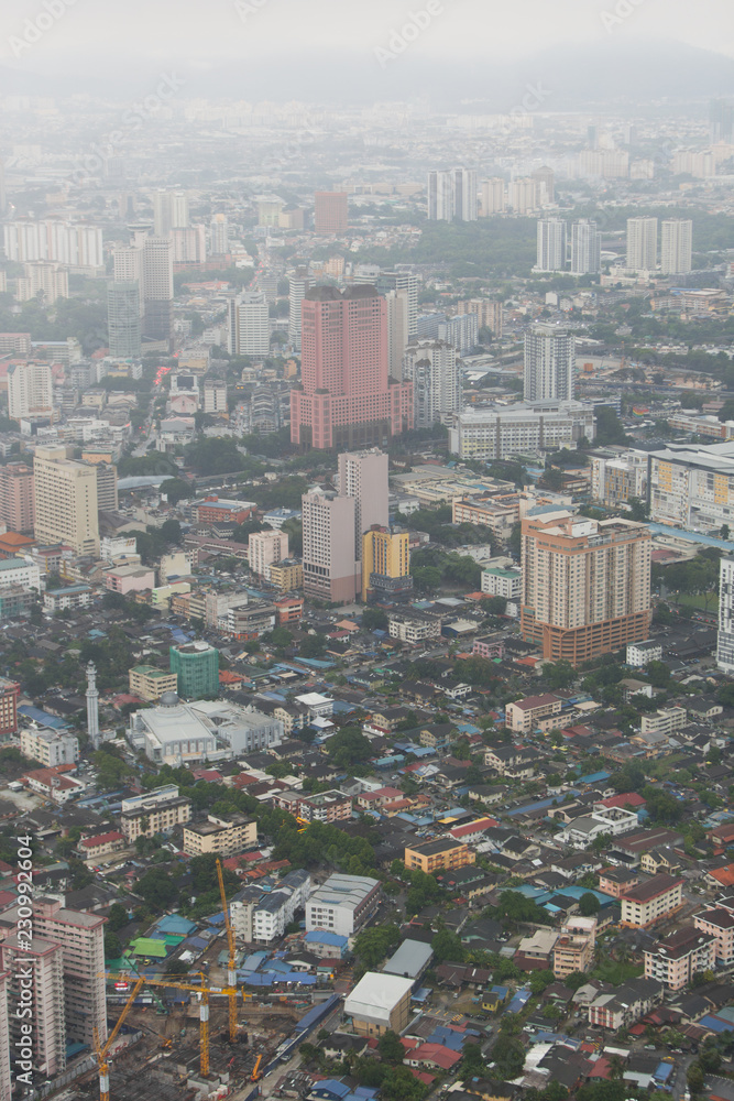 kuala-lumpur areal view