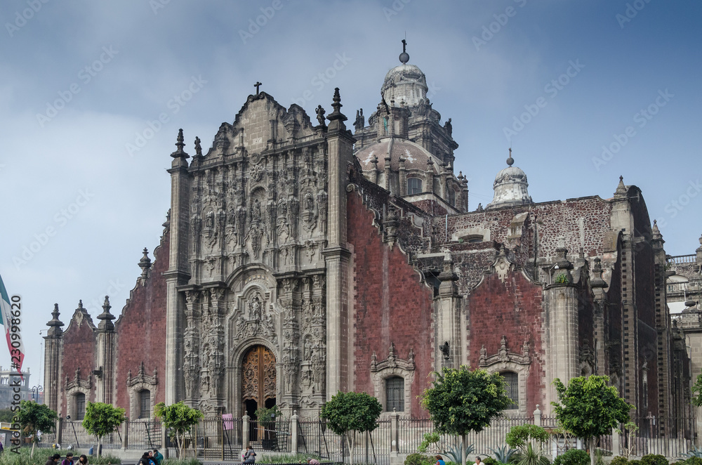 Fototapeta premium Metropolitan Cathedral in Mexico City