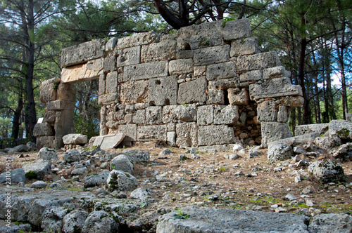 The ruins of ancient civilizations still extant