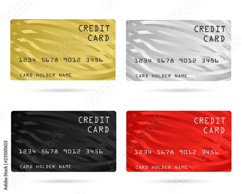 modern credit card, business VIP card, design for privilege member, member card