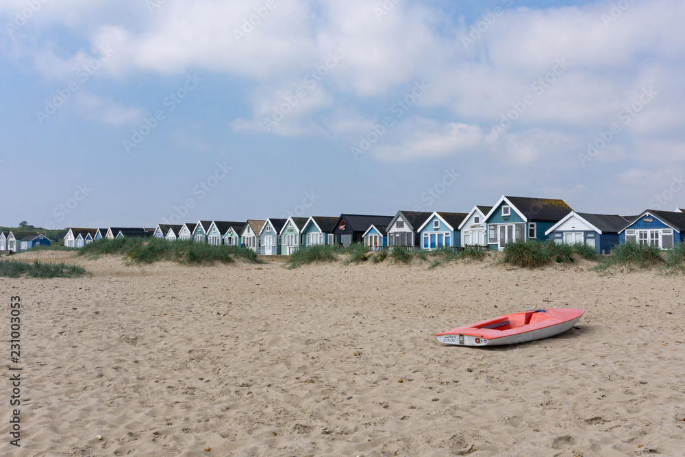 Charming Mudeford, fishing village in Christchurch, Dorset, England, Europe Charming Mudeford, fishing village in Christchurch, Dorset, England, Europe