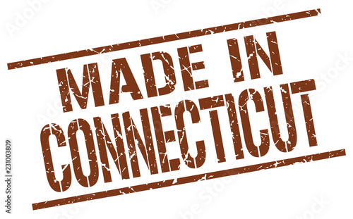 made in Connecticut stamp