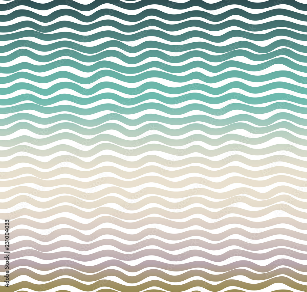 Wavy horizontal lines seamless pattern. Shades of sea texture. Vector illustration. Wavy horizontal lines seamless pattern. Shades of sea texture. Vector illustration.