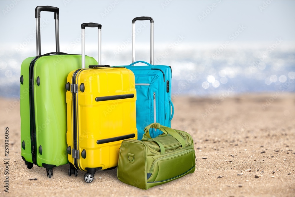 Large suitcases on background,travel concept Large suitcases on background,travel concept