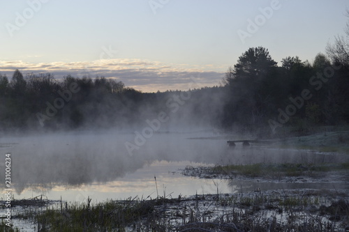 fog over the river © Баранов Денис