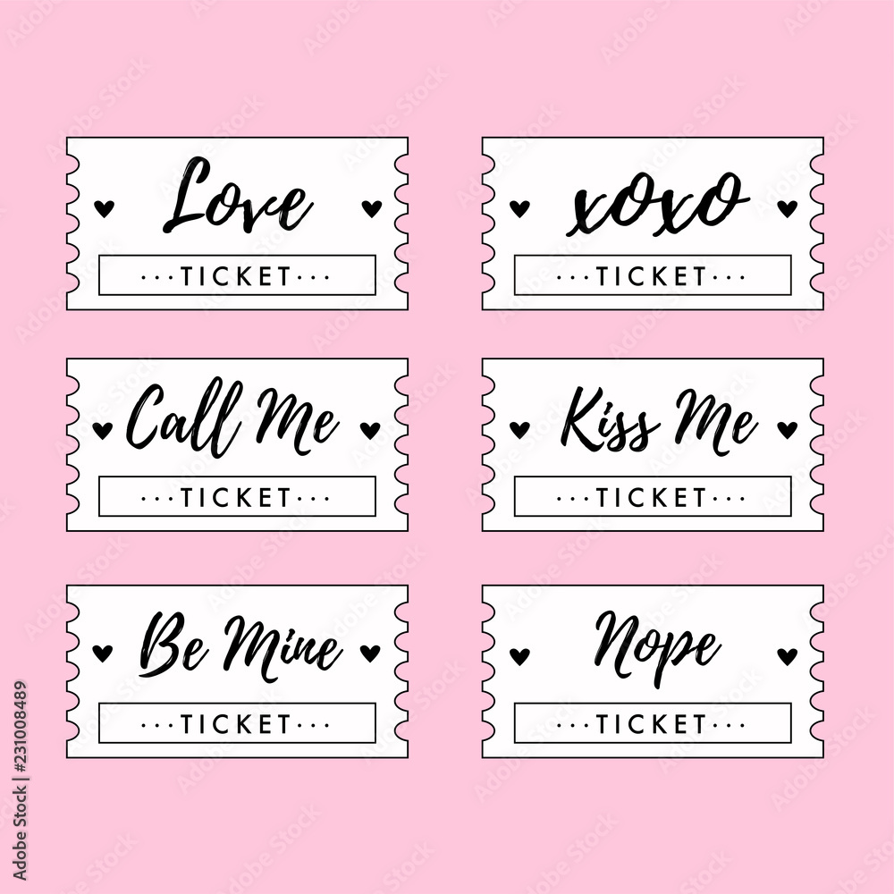 love ticket