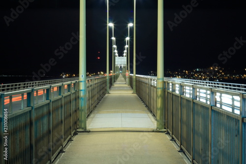 Dundee bridge in the night