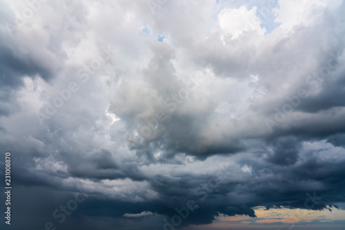 Rain Storm Clouds Gathering On Sky © radub85