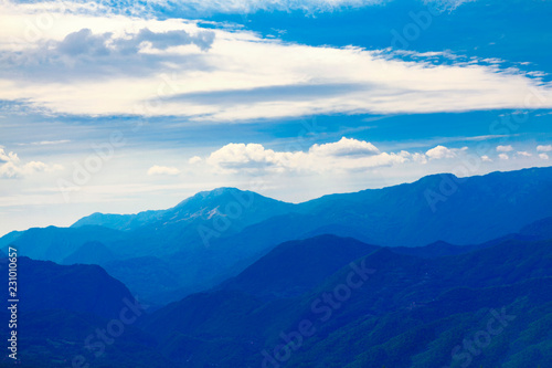 blue mountains landscape