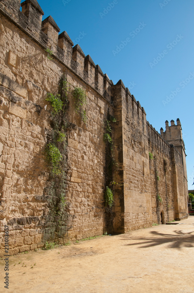 Alcázar de los Reyes Cristianos, Córdoba, Andalusien, Spanien